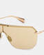 Ace Rimless Visor Sunglasses  large image number 3
