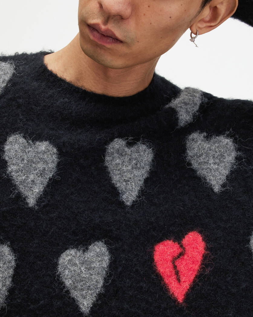 Amore Oversized Crew Pullover  large image number 2