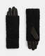 Darby Knitted Cuff Leather Gloves  large image number 1