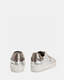 Sheer Metallic Leather Trainers  large image number 7
