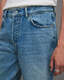Curtis Straight Fit Damaged Denim Jeans  large image number 4