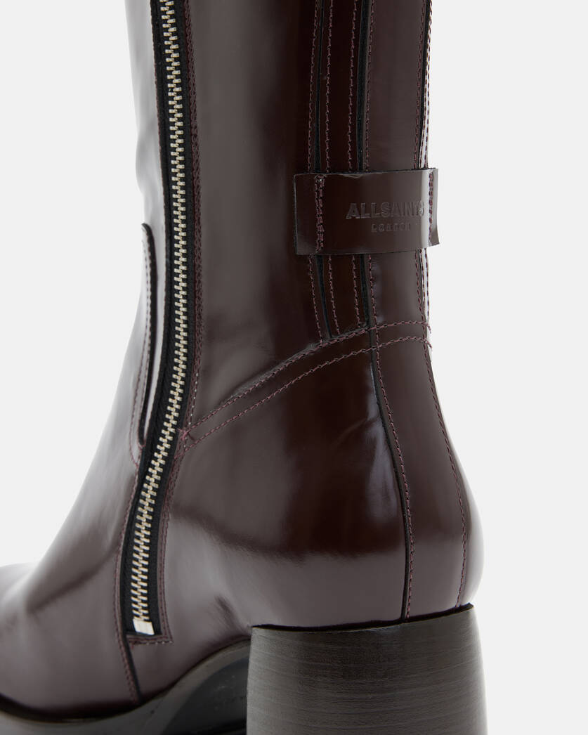 Pip Knee High Leather Boots  large image number 5