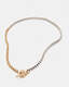 Box Chain Two Tone Necklace  large image number 1