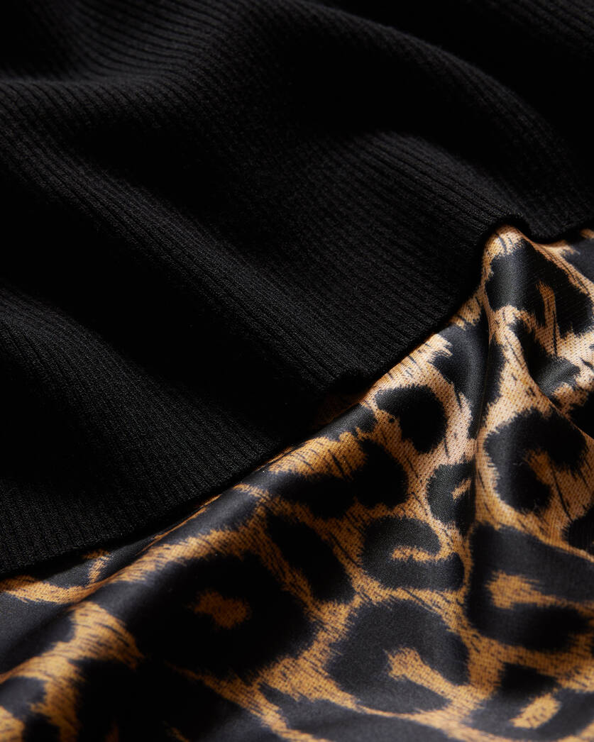 Hera Leopard Print 2-In-1 Midi Dress  large image number 9