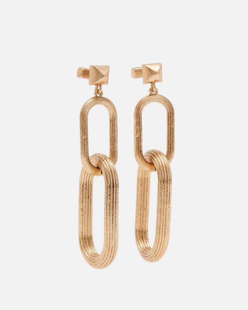 Loren Gold-Tone Chain Earrings  large image number 2