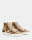 Tundy Bolt Leopard Print Trainers  large image number 5