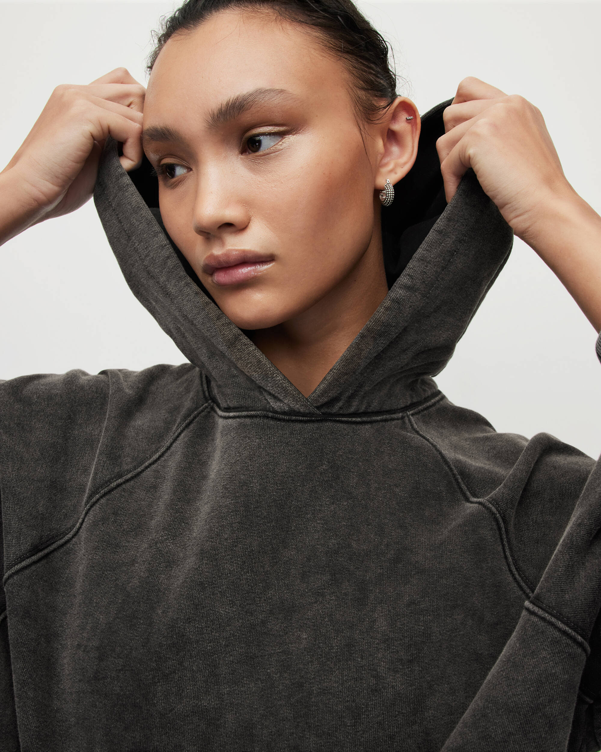 Cygni Oversized Cut Out Hoodie  large image number 4