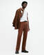 Lynch Straight Fit Leather Trousers  large image number 2