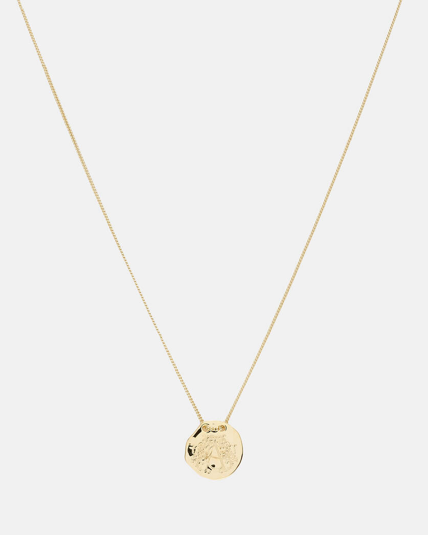 Helini Gold-Tone Crest Necklace  large image number 3