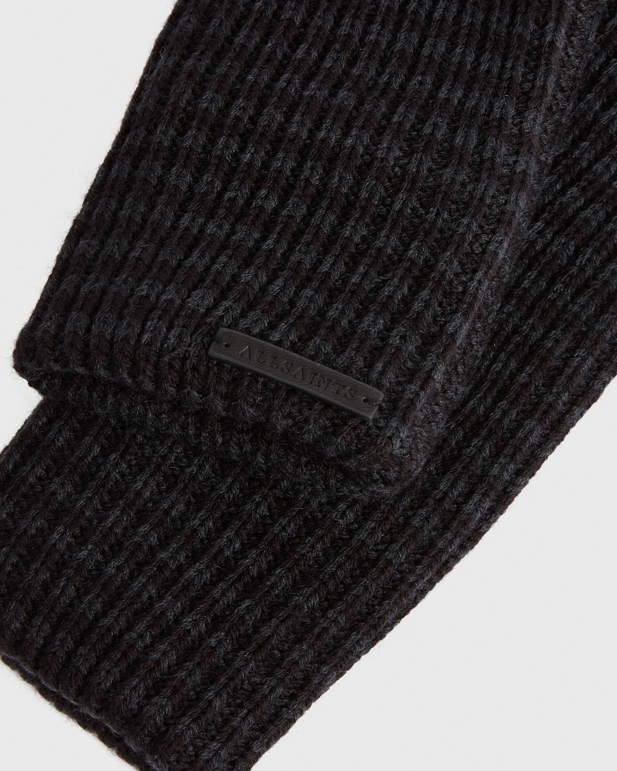 Stripe Cuff Leder Handschuhe  large image number 4