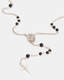 Saif Beaded Sterling Silver Rosary Necklace  large image number 1