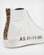 Tembi Leather Leopard High Top Trainers  large image number 4