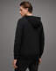 Brace Pullover Brushed Cotton Hoodie  large image number 4