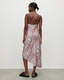 Alexia Luisa Silk Blend Midi Dress  large image number 4