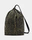 Kaito Leopard Print Duffle Sling Bag  large image number 1