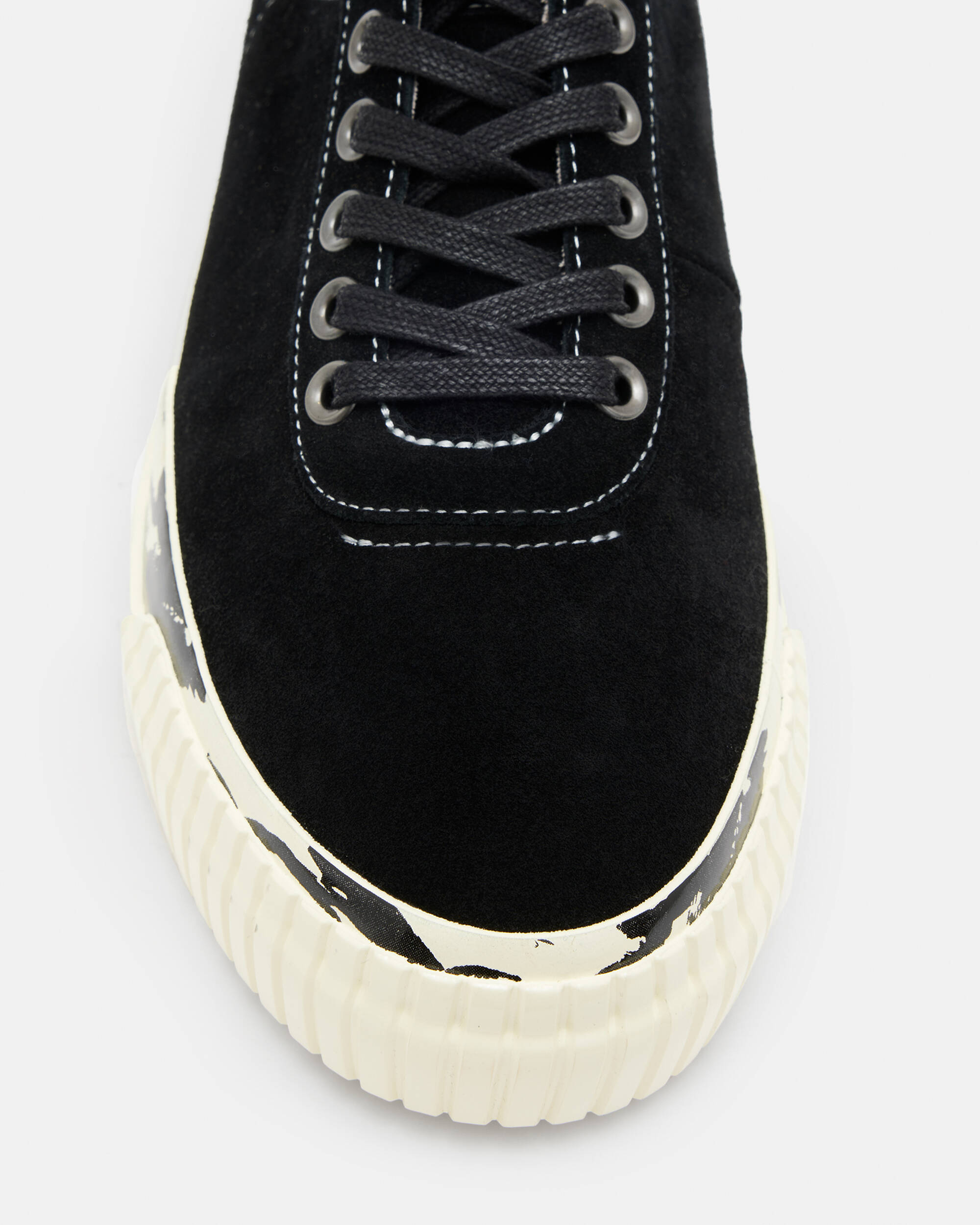Knox Suede Low Top Trainers  large image number 2