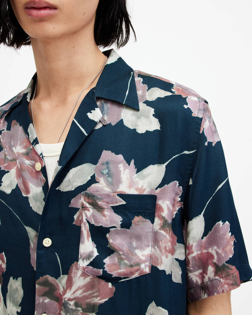 Zinnia Floral Print Relaxed Fit Shirt  large image number 2