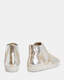 Tundy Bolt Metallic Leather Trainers  large image number 6