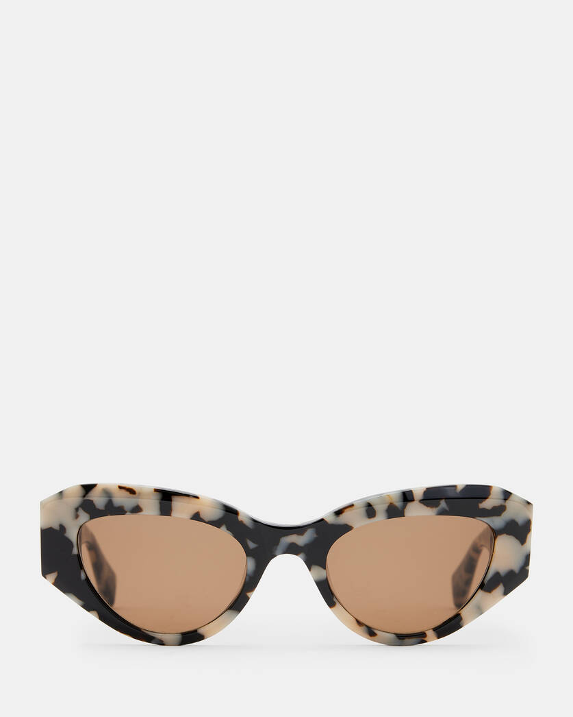 Calypso Bevelled Cat Eye Sunglasses