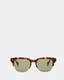 Zinner Retro Square Sunglasses  large image number 1