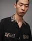 Stray Leopard Print Collar Shirt  large image number 2
