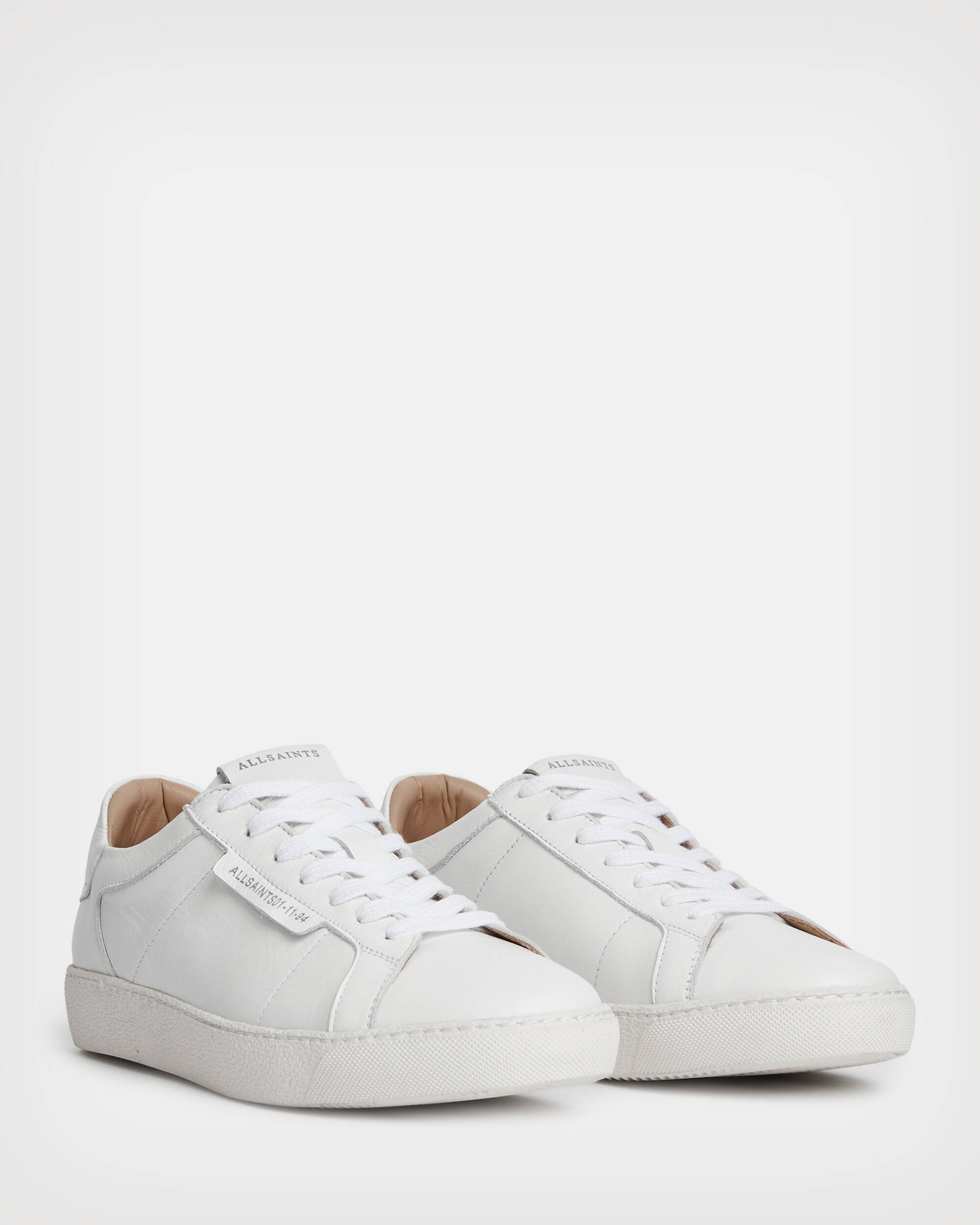 Sheer Low Top Leather Trainers  large image number 5