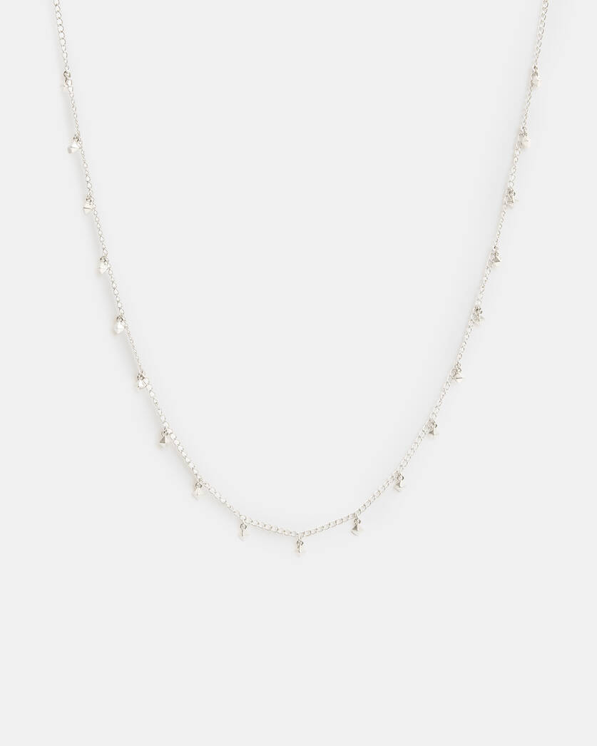 Ria Mini Stud Sterling Silver Necklace