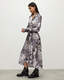 Amber Beverly Silk Blend Midi Dress  large image number 1