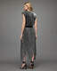 Veena Tulle Shimmer Midi Skirt  large image number 6