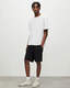Hanbury Linen Blend Drawstring Shorts  large image number 4