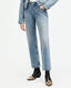 Ida Cropped Straight Denim Jeans  large image number 2