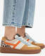 Vix Low Top Round Toe Leather Sneakers  large image number 4