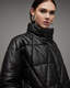 Bon Oversized Leather Puffer Coat  large image number 2