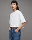Lottie Cropped Crew Neck T-Shirt  large image number 2