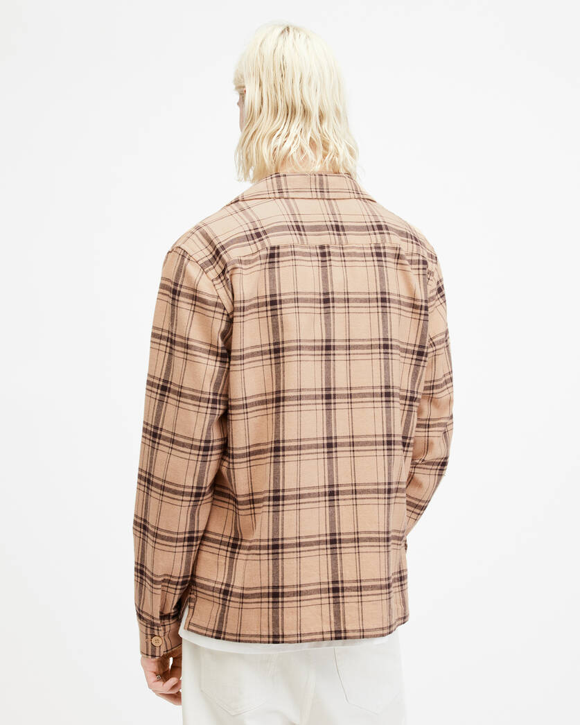 Wendel Checked Relaxed Fit Shirt  large image number 8