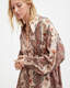 Charli Cascade Print Silk Blend Shirt  large image number 2
