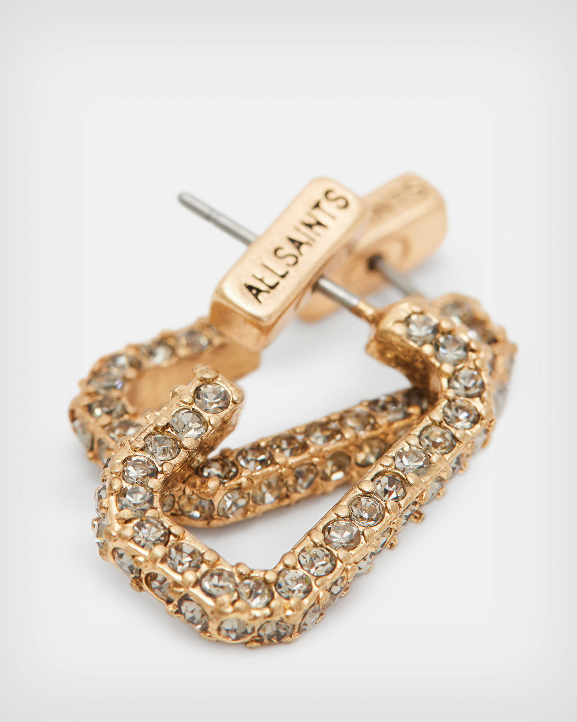 Dara Pave Gold-Tone Hoop Earrings  large image number 3
