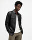 Ethan Lightweight Leather Shirt  large image number 1