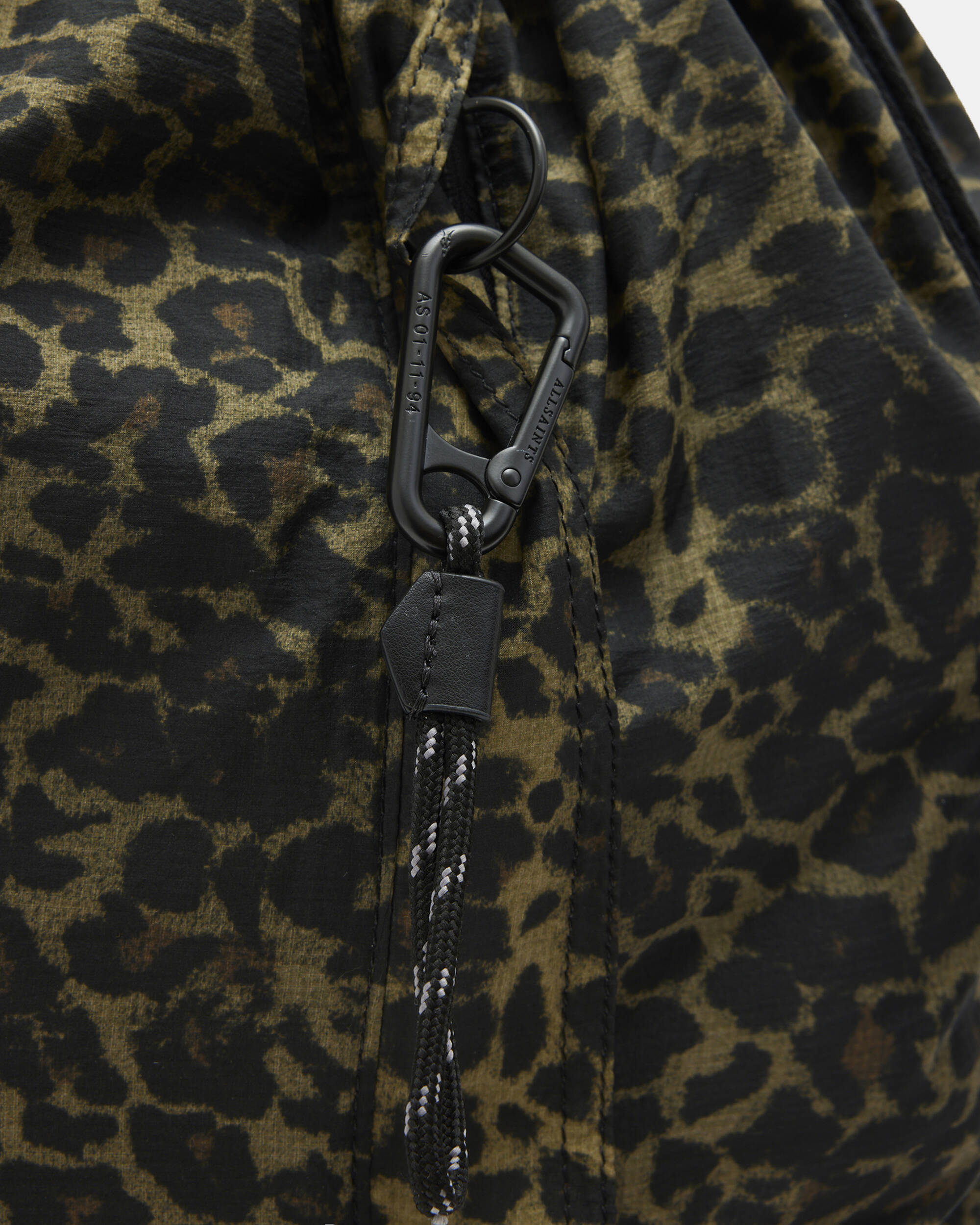 Kaito Leopard Print Duffle Sling Bag  large image number 5