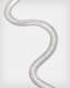 Flat Snake Silver-Tone Necklace  large image number 3