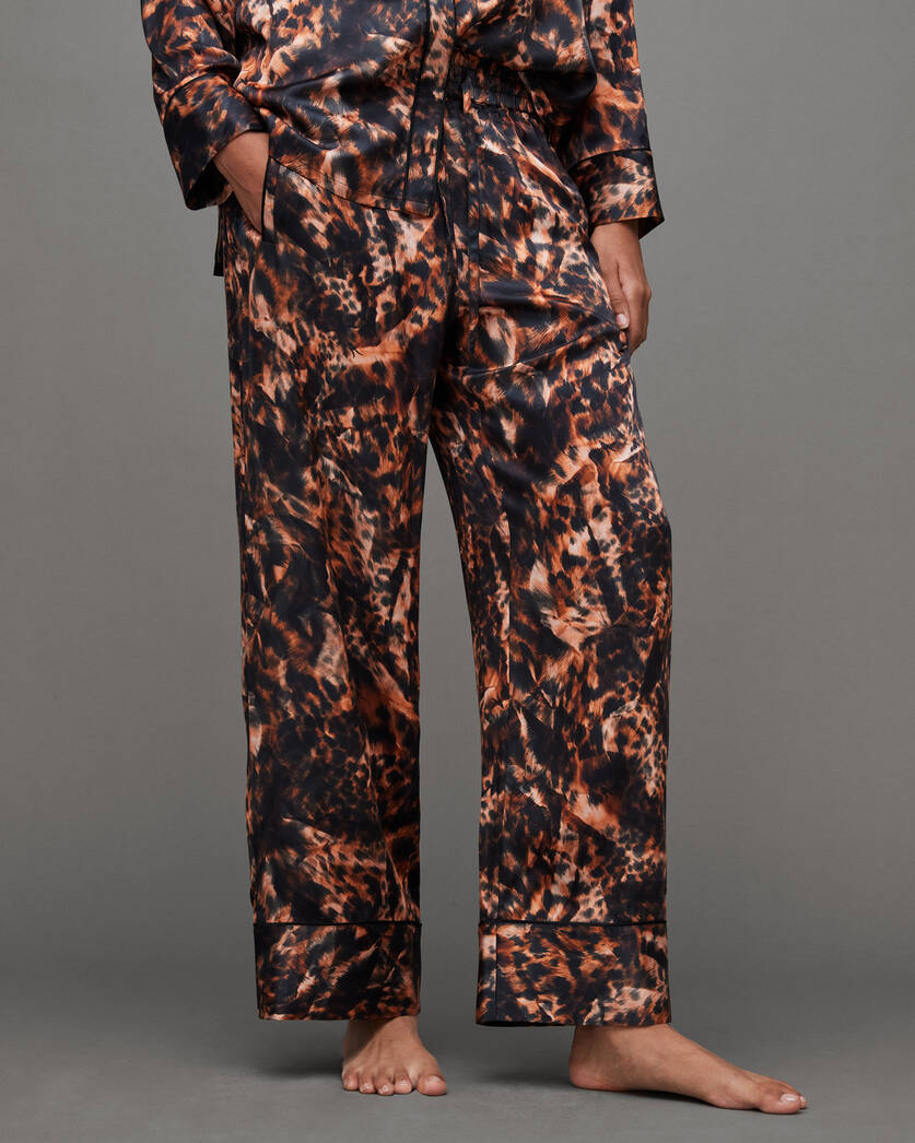 Sofi Silk Blend Spark Pyjama Trousers  large image number 2
