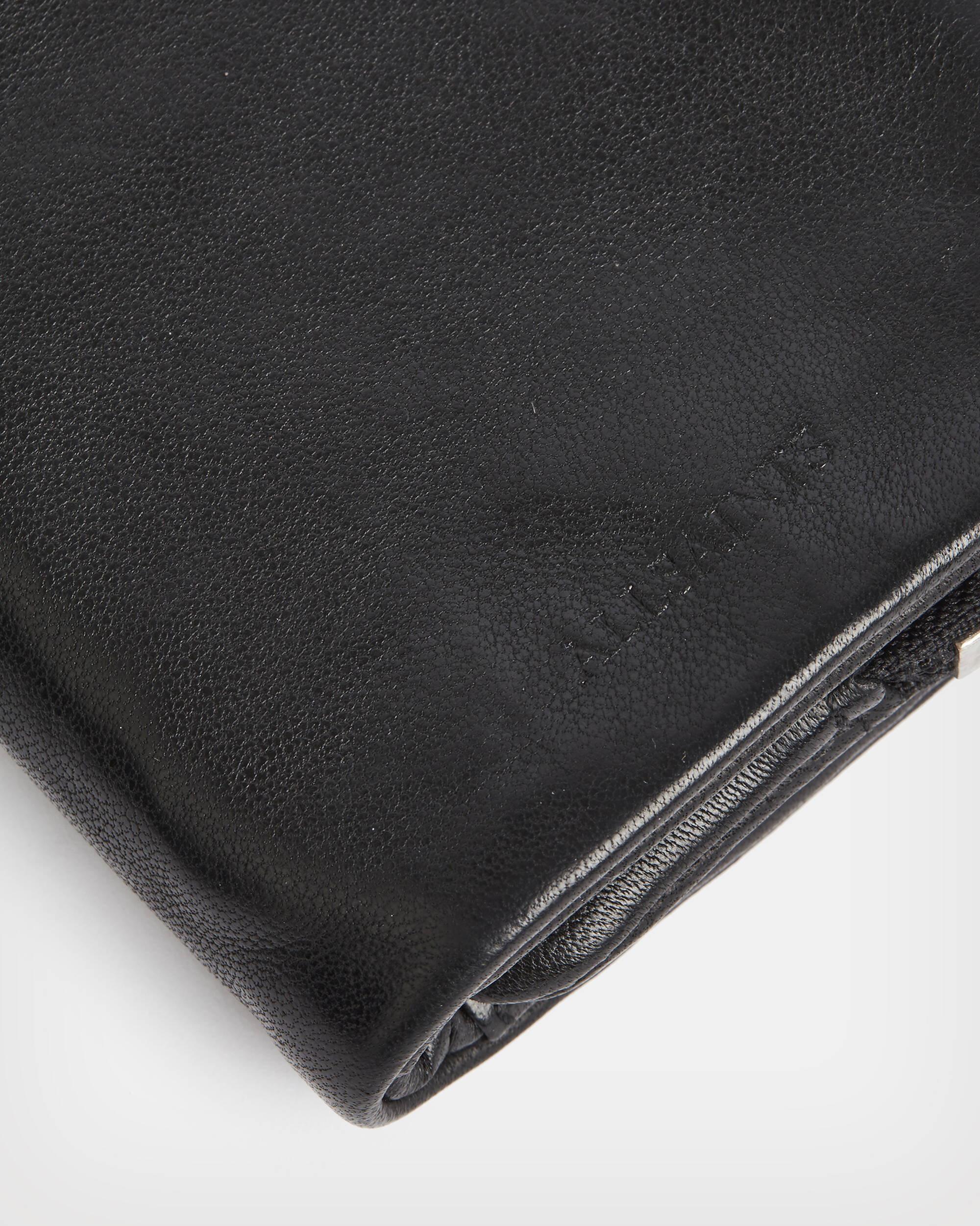 Junction Leather Wallet Black | ALLSAINTS