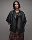 Bayla Bonded Leather Short Sleeve Jacket  large image number 1