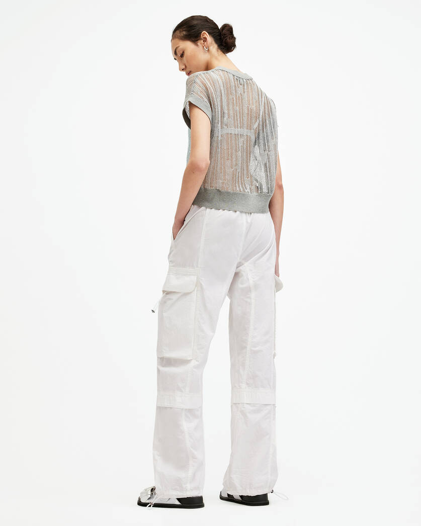 Barbara Adjustable Cuffed Cargo Trousers  large image number 6