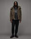 Chalk Hooded Relaxed Fit Jacket  large image number 1