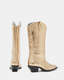 Dolly Western Metallic Leather Boots  large image number 6