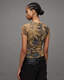 Ellie Diana Mesh Butterfly Print Top  large image number 7