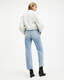 Edie High Rise Straight Denim Jeans  large image number 5