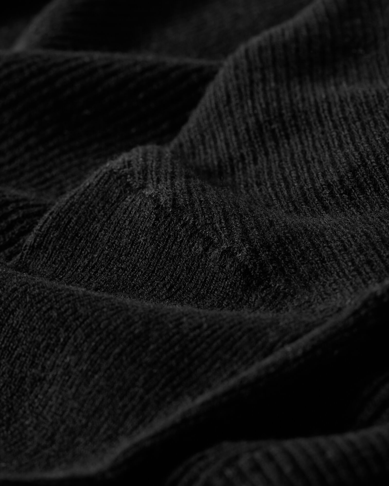 Ridley Merino Cropped Cowl Neck Jumper Black | ALLSAINTS