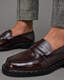 Dalias Slip On Shiny Leather Loafers  large image number 4